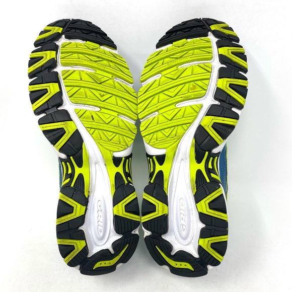 Saucony‎ Oasis 2 Athletic Sneaker Turquoise Blue Yellow Womens 7 - Picture 8 of 9